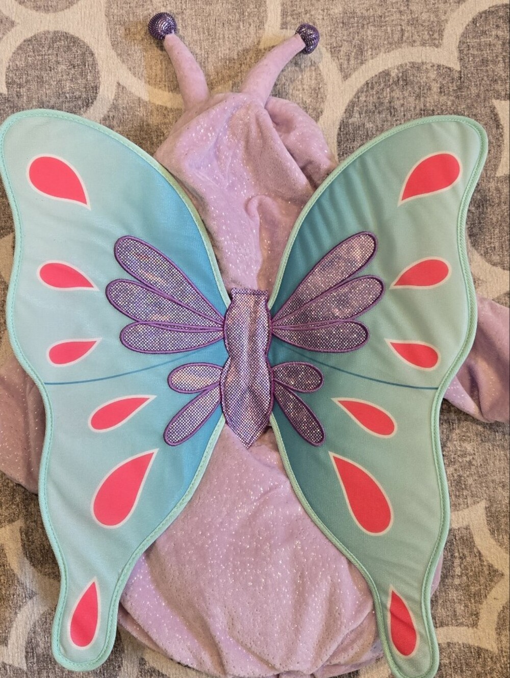 Lavender Butterfly Baby Costume - Kids Costume - Picture 2 of 3